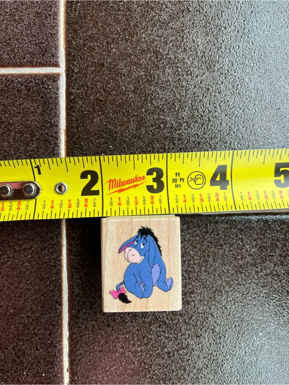 Disney- Piglet & Eeyore All Night Media Rubber Stamps #997D05 & #199-C01 - Picture 6 of 8